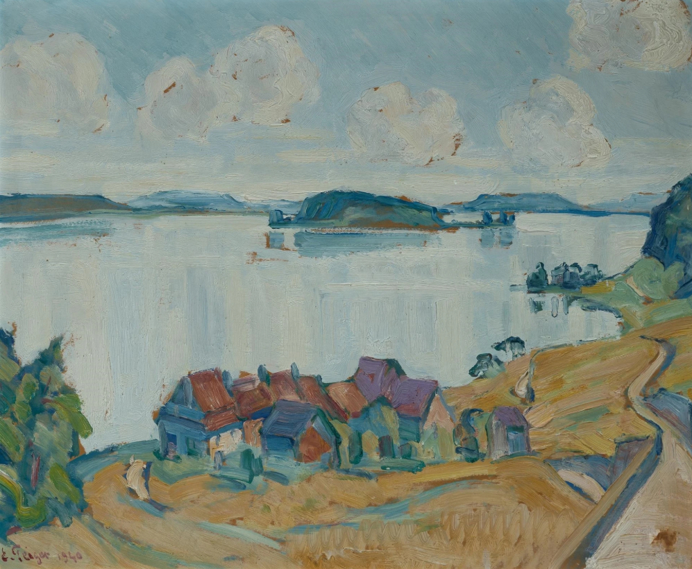 Lac de Bienne, 1940