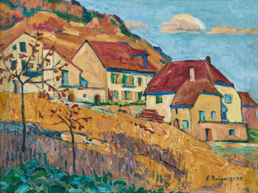 Soirée à Alfermée, 1939