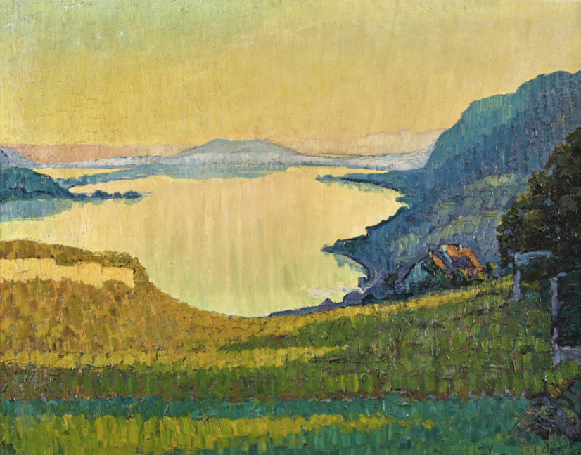 Soirée d'automne au bord du lac de Bienne, 1915
