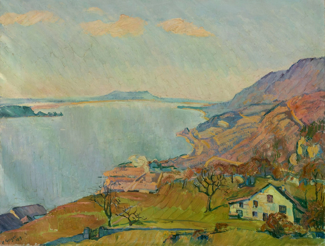 Vue sur le lac de Bienne