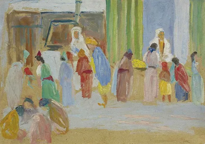 Bazar algérien, 1918