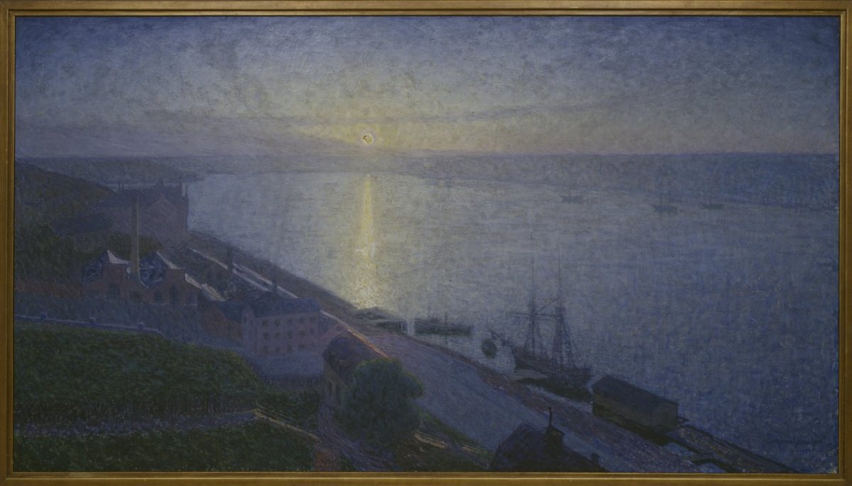 Coucher de soleil, 1895
