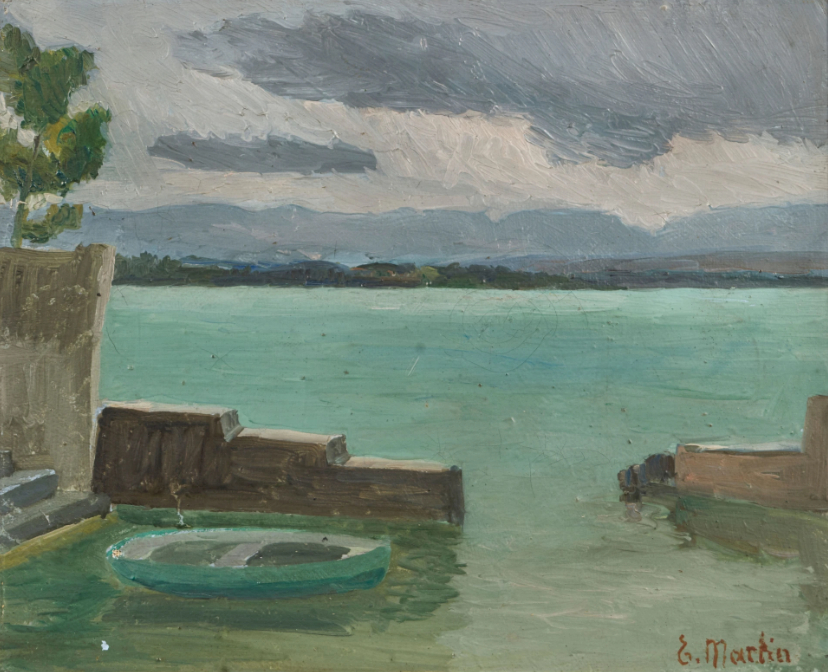 Au bord du lac Léman