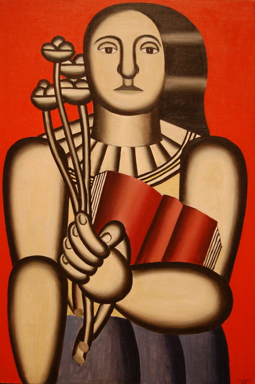 Femme avec un livre, 1923