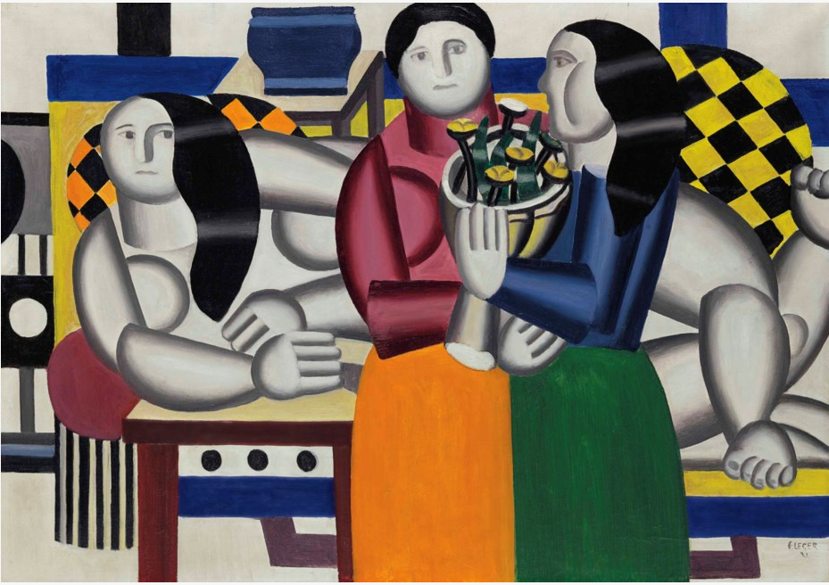 Les trois femmes au bouquet, 1921