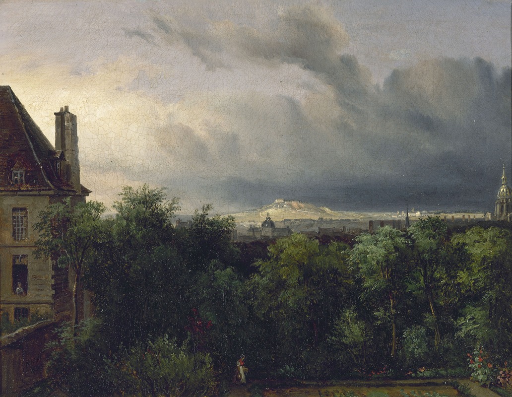 Vue de Paris, prise de Montparnasse, 1829b