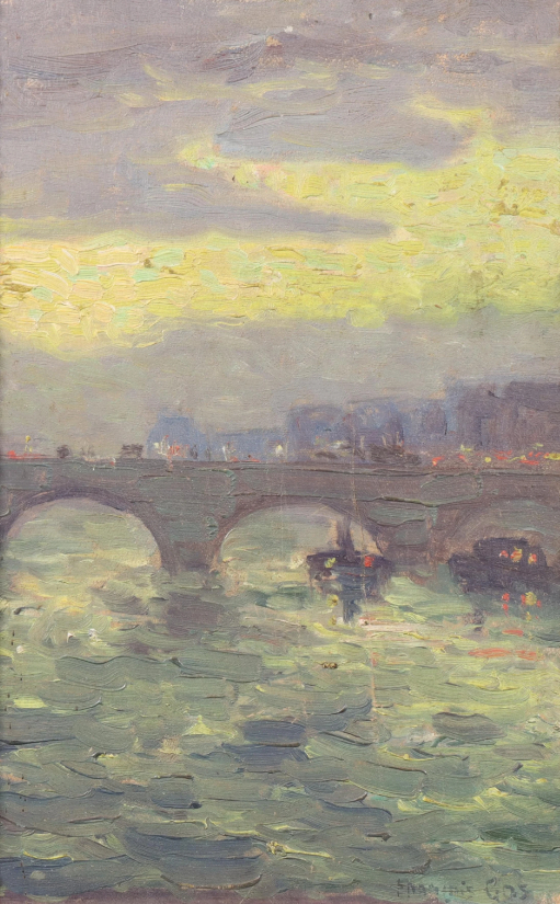 Vue sur la Seine à Paris