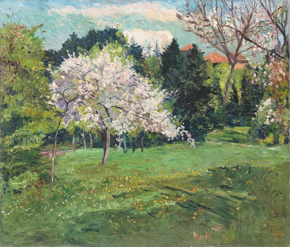 Arbre fruitier en fleurs (1910)