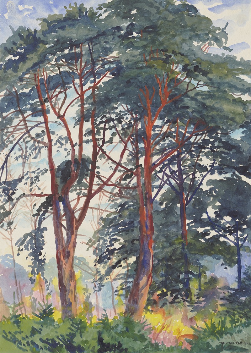 Forêt de pins (1943)