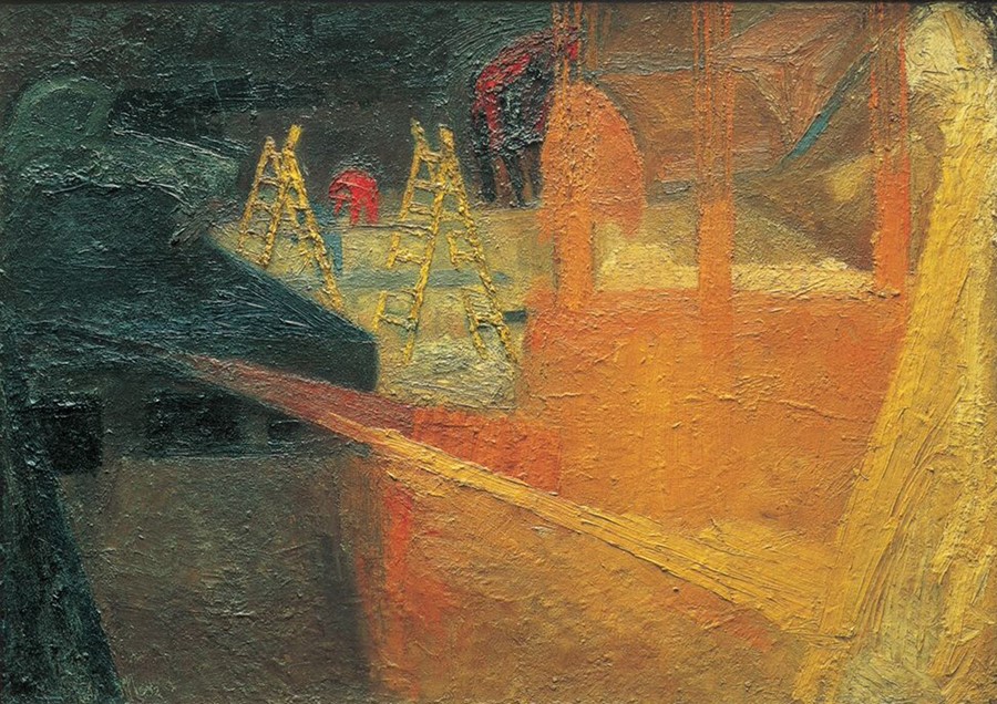 Bâtiment d'été, 1952