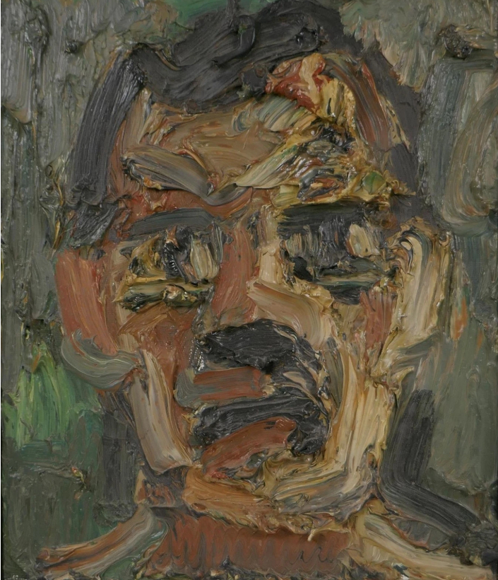 Étude de la tête d'un homme