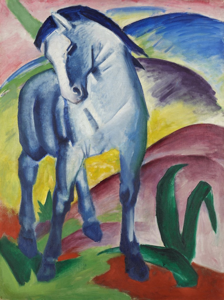 Cheval bleu I 