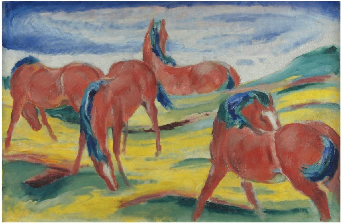 Chevaux de pâturage III 