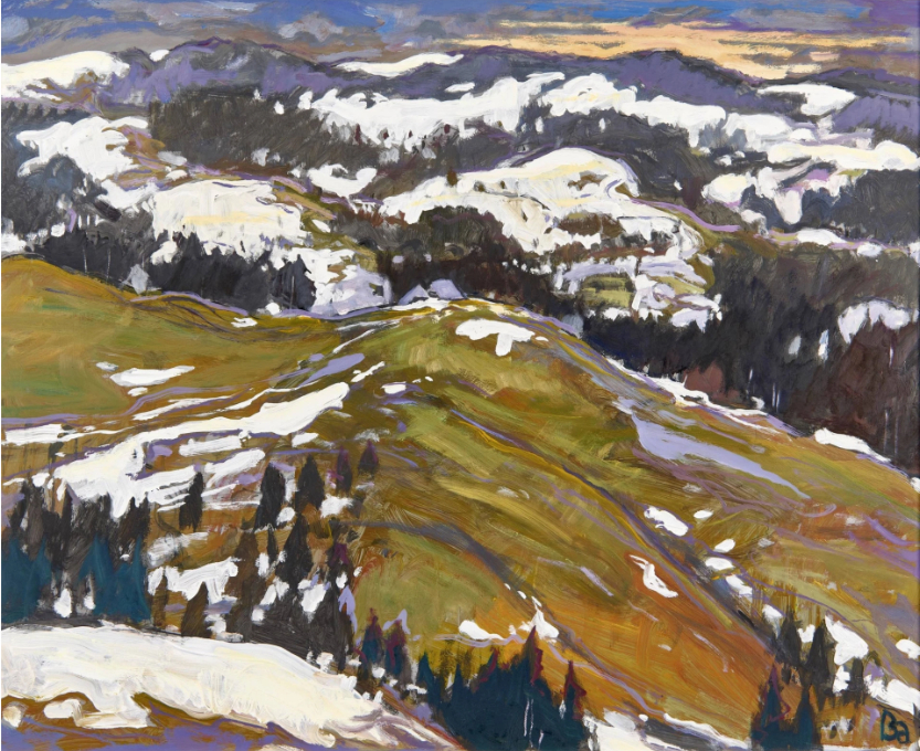 Fonte des neiges dans l'Emmental