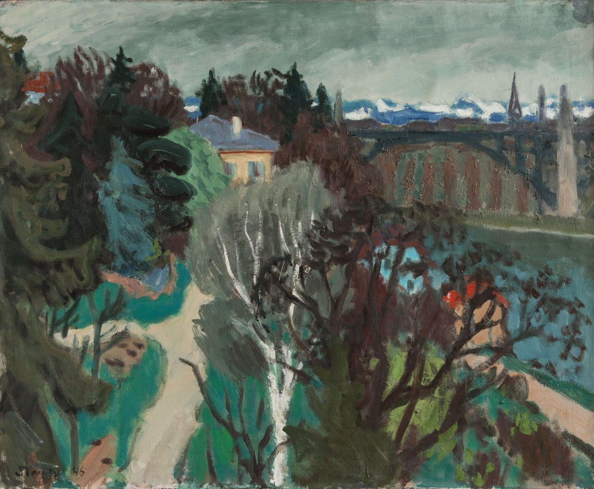 Jardin botanique de Berne, 1946