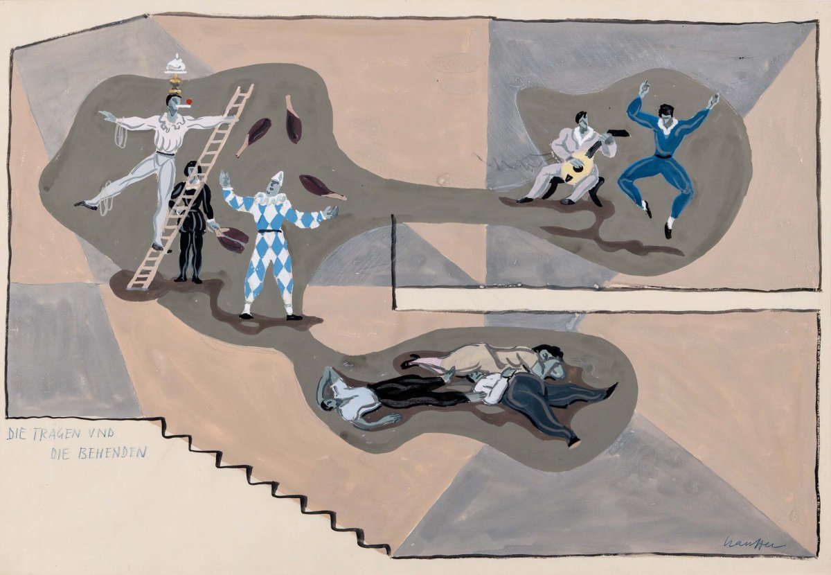 Les indolents et les sereins (projet) 1960-1961