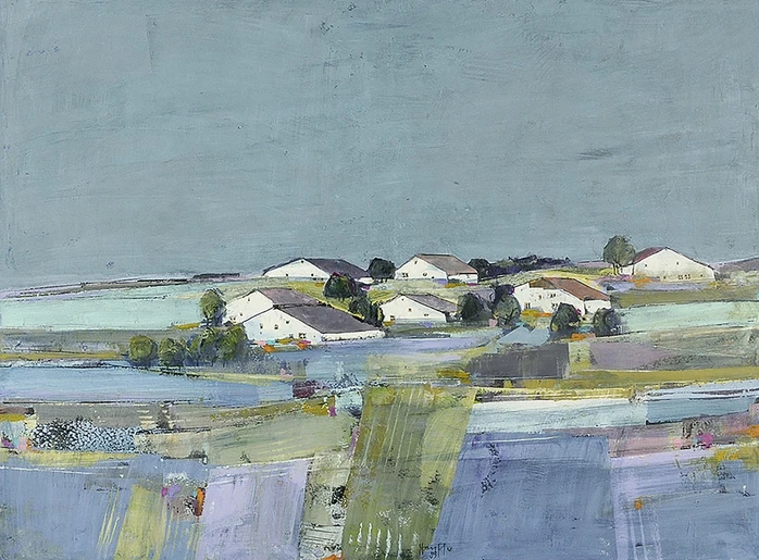  Paysage avec maisons, 1959 