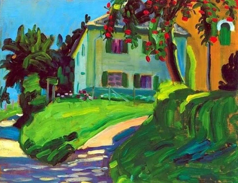 Été, Maison au pommier - 1908