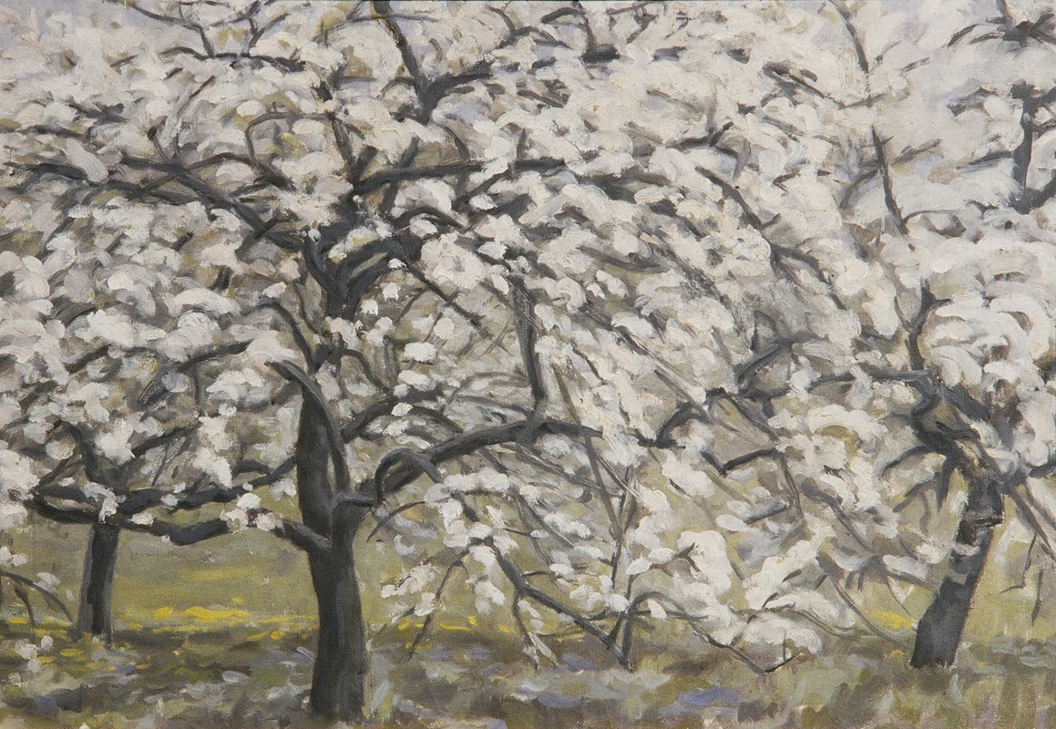 Arbres fruitiers en fleurs (1948)