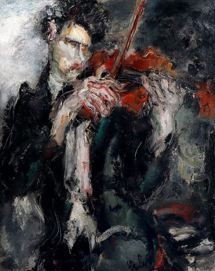Le violiniste, 1928