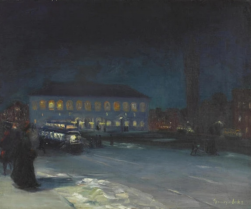 Copley Square, Boston, vers 1904