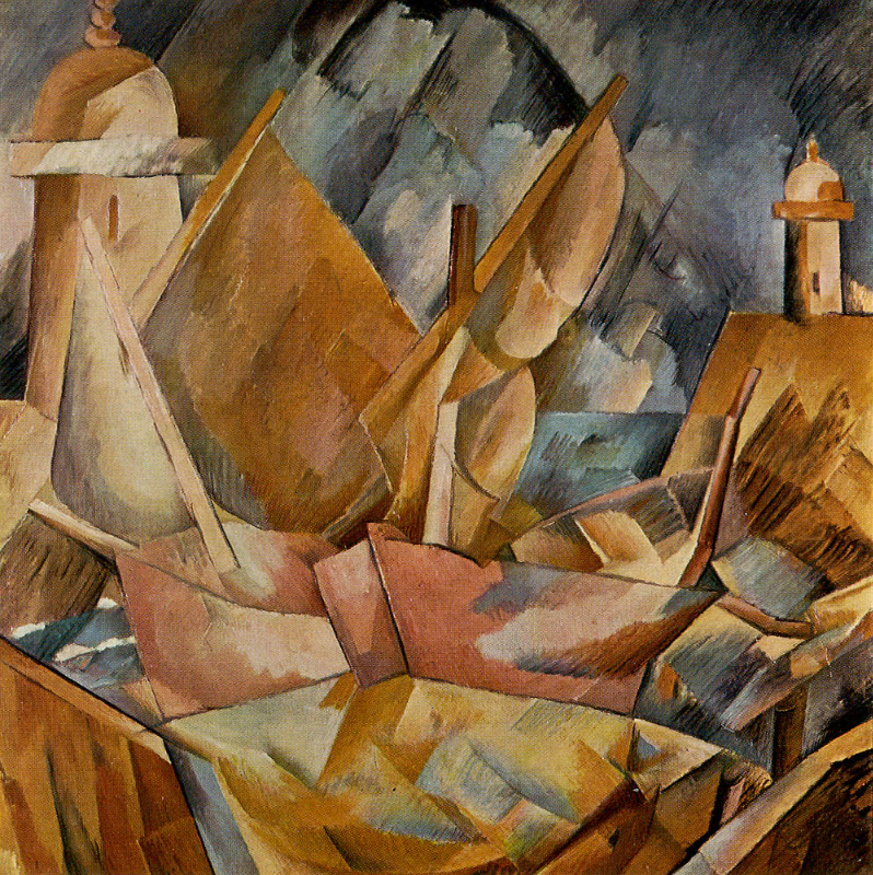 Port en Normandie, 1909