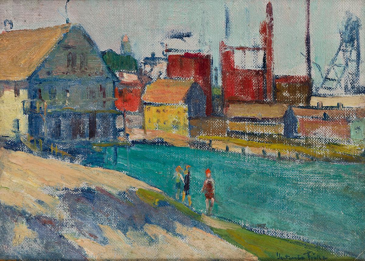 Bord de mer de Boston, vers 1919-1922