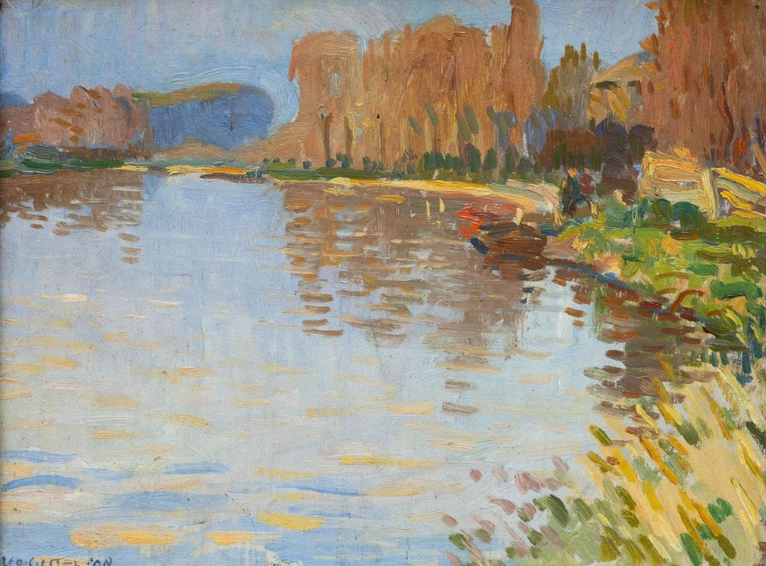 Le long de l'Amstel, avril 1913