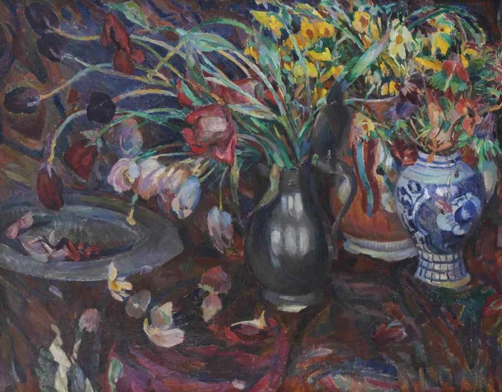 Nature morte de fleurs, vers 1915