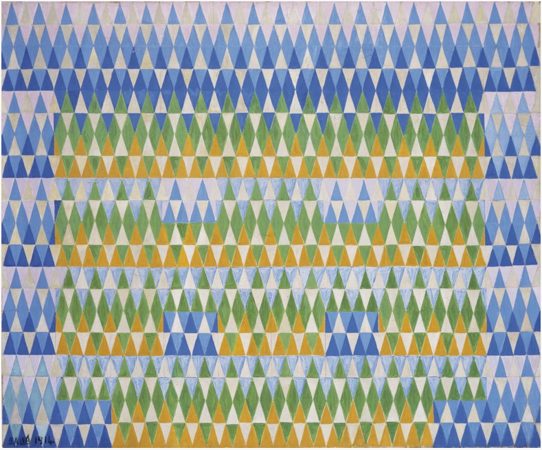 Interpénétration irisée - Eucalyptus, 1914