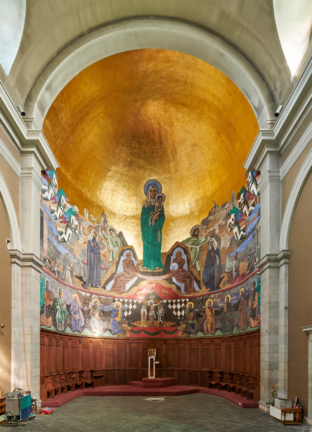 Fresque de la Basilique Notre-Dame de l'Assomption, Lausanne