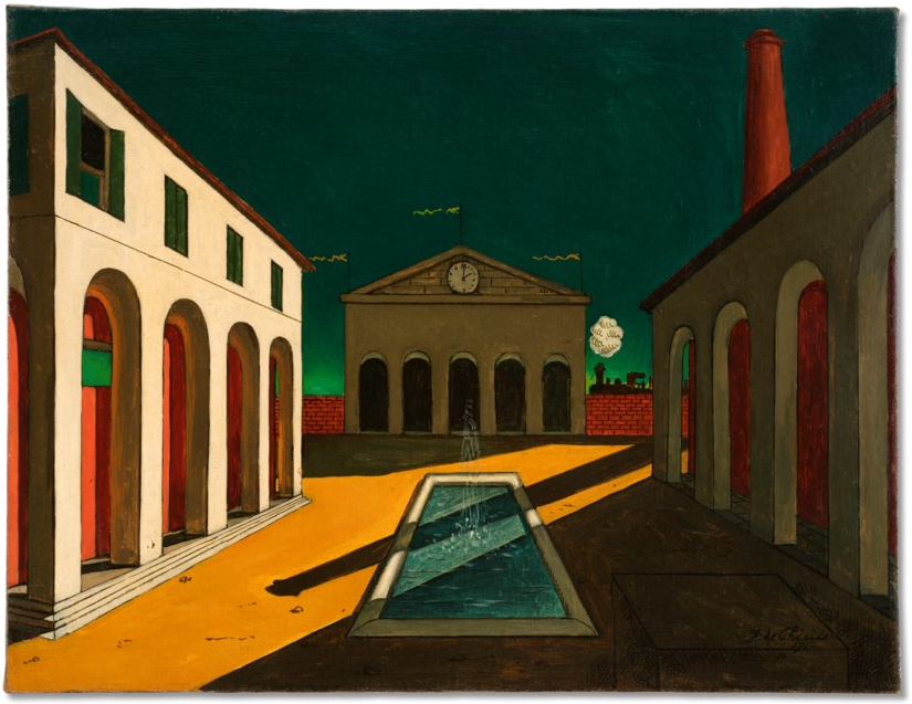 Piazza d’Italia con fontana, 1938