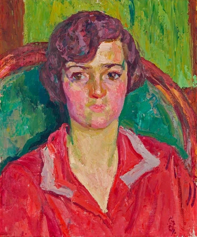 Portrait de Dora Balsiger, 1927