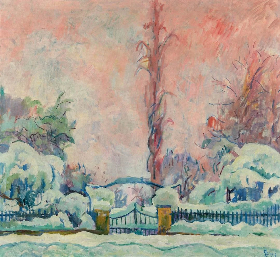 Chute de neige, 1919 