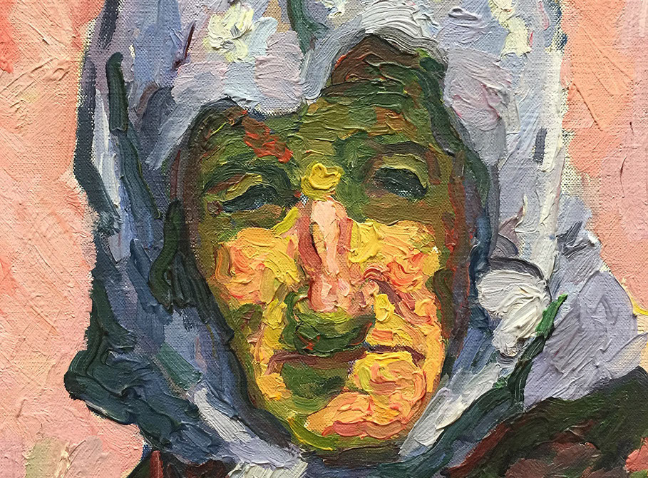 La vieille, détail, 1912