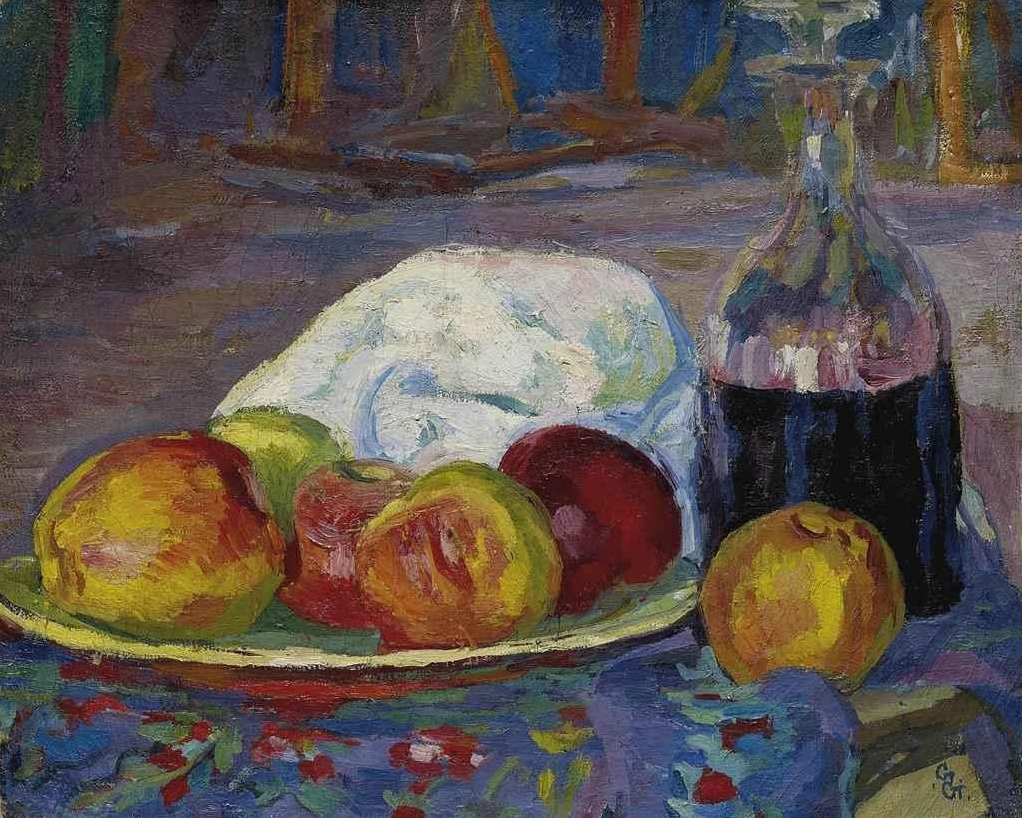  Nature morte aux pommes, circa 1923 