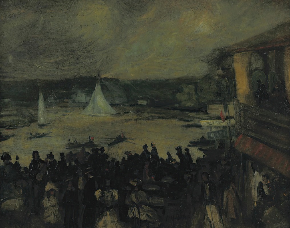 Bateaux à voile - Paris (1895)
