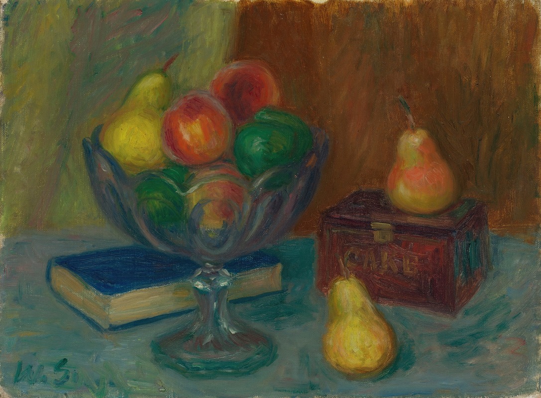 Nature morte avec boîte japonaise