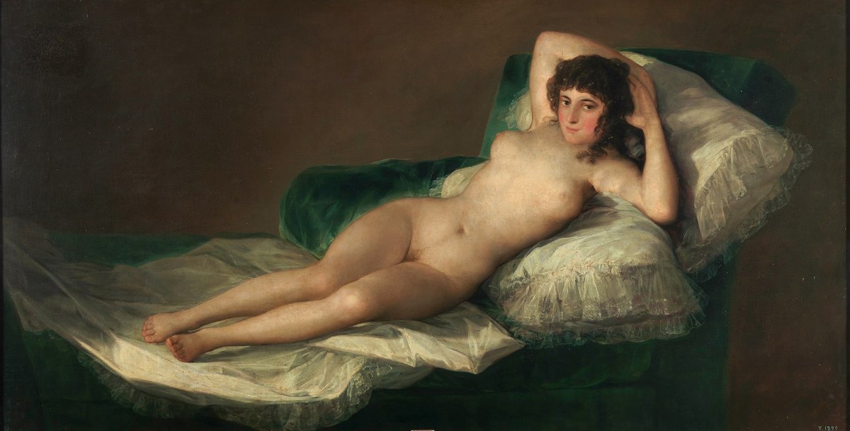 La Maja nue, 1795-1800