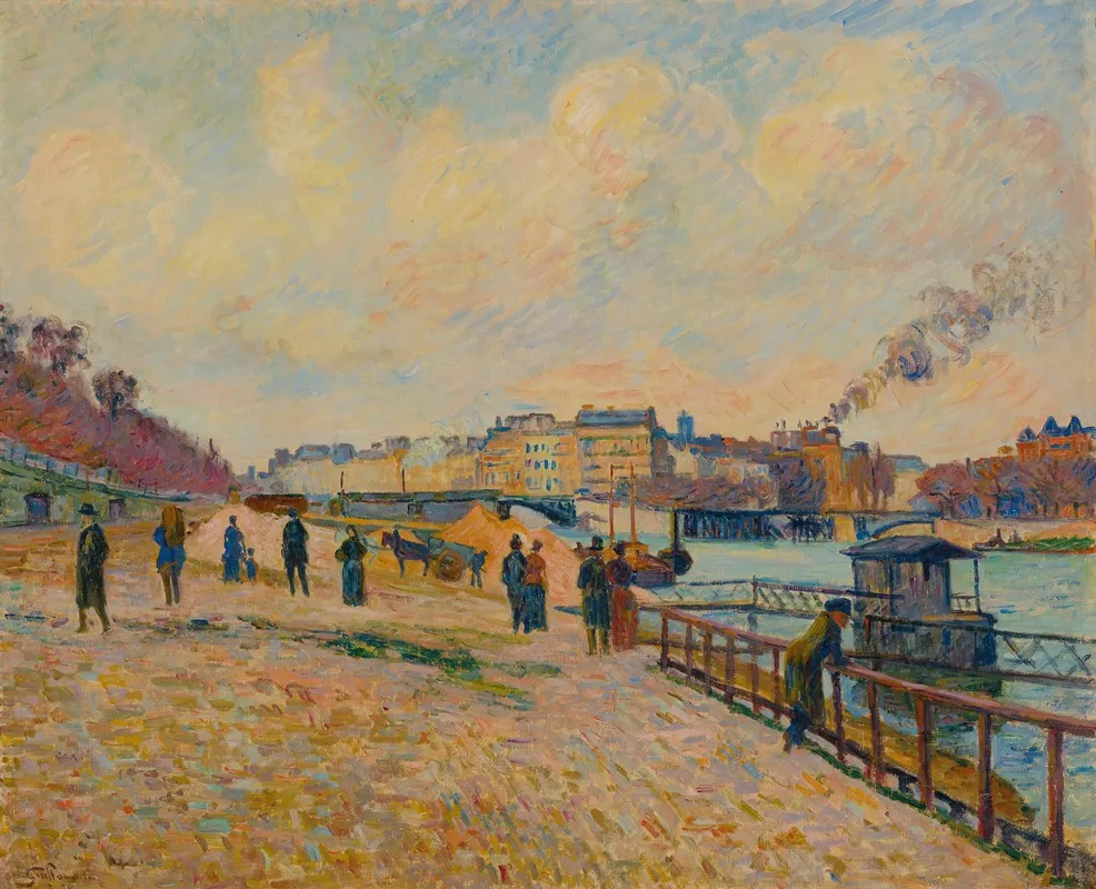 Quai Saint-Bernard, Paris (1888) 