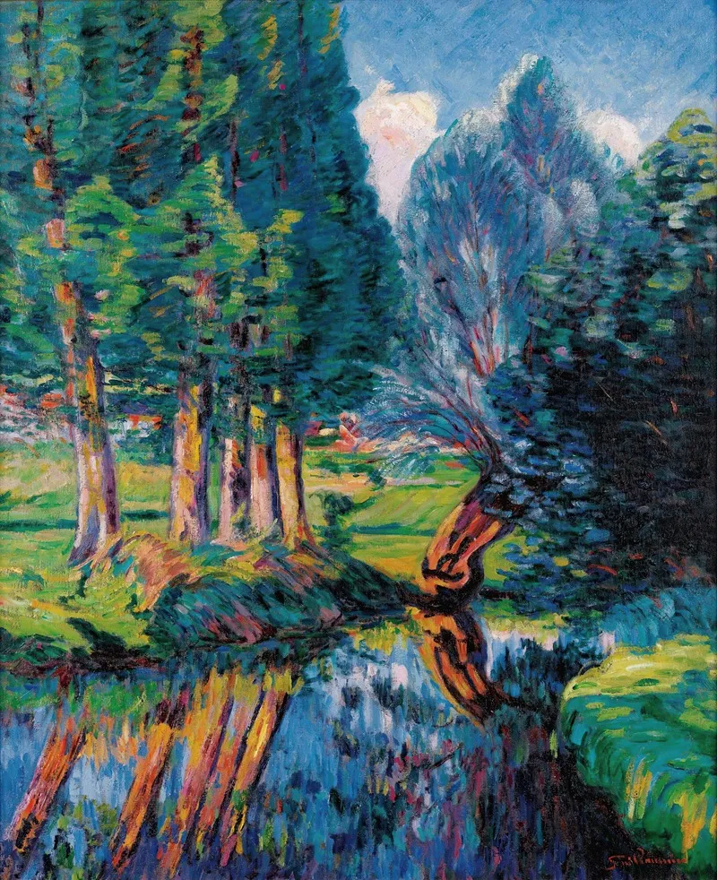 Paysage à Breuillet (1890) 