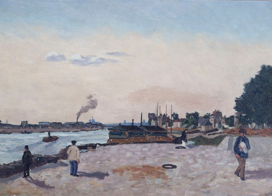 Le quai de Bercy (1874) 