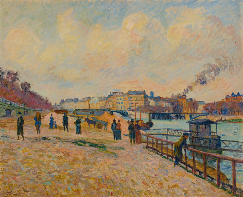 Quai Saint-Bernard, Paris (1888) 