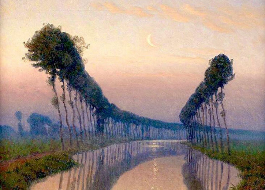 L'allée d'eau (vers 1895)