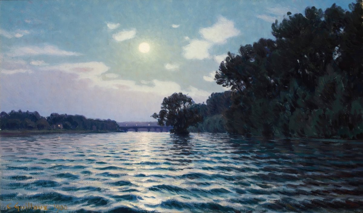 Lever de soleil sur la Seine (1900)