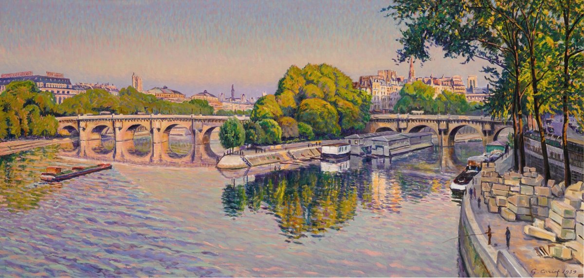 Le Pont-Neuf, l'été, à 20 heures (1939)