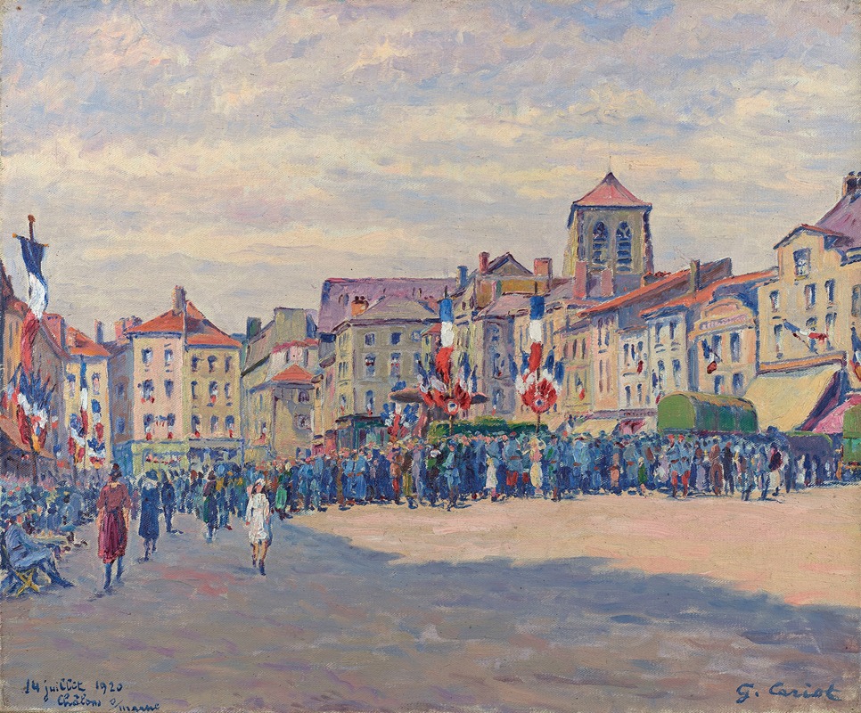 Fête du 14 juillet 1920 à Châlons-sur-Marne (1920)