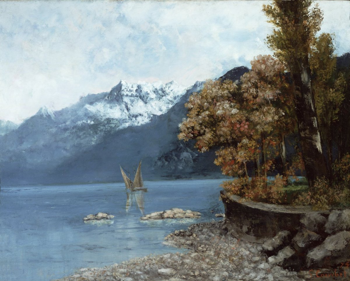 Lac Léman, 1874