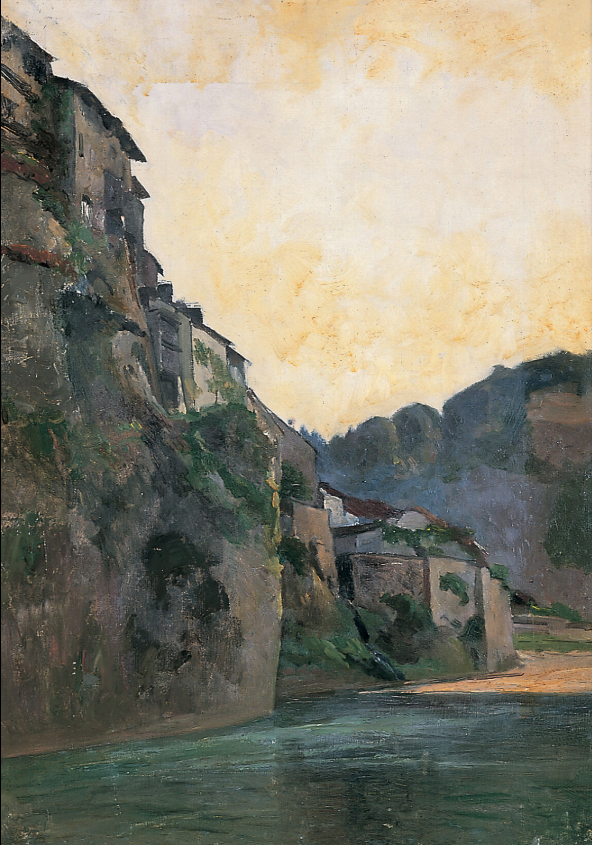 Le Stalden au soleil couchant