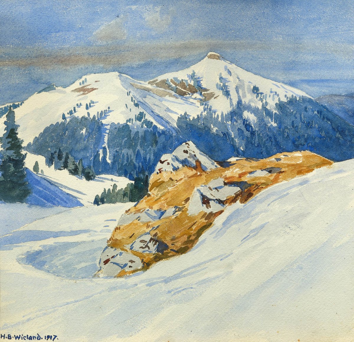 Der Brecherspitze, 1907